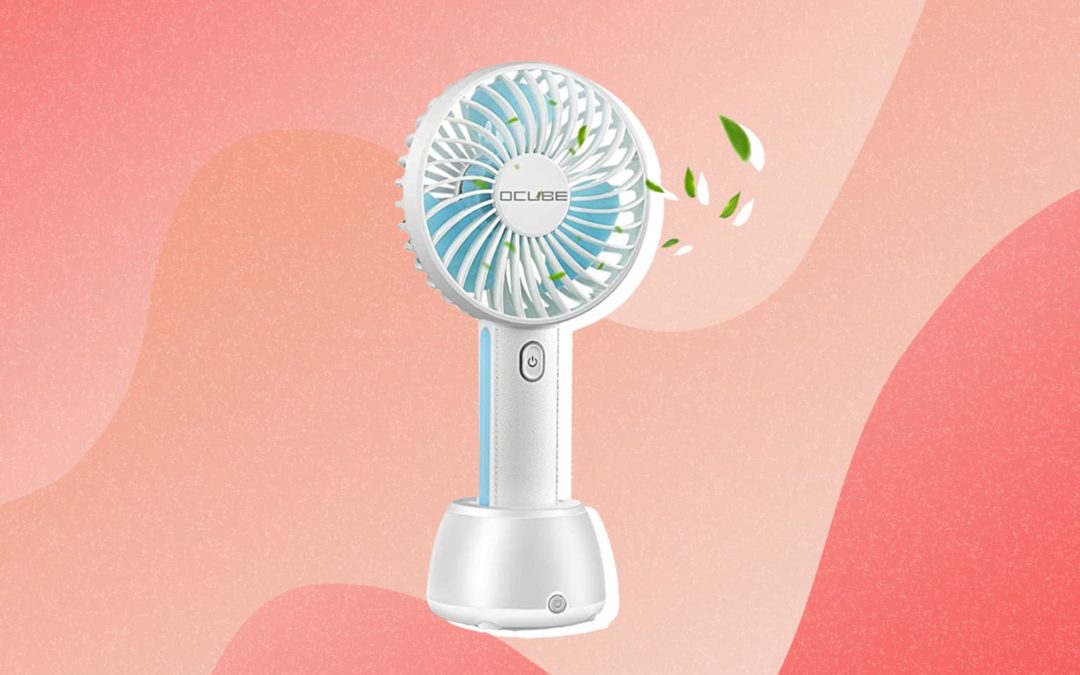 This Handheld Amazon Fan Is an Absolute Must-Have for Summer (and It’s on Sale!)