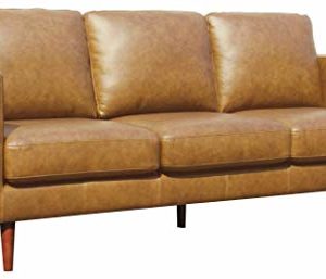 Revolve Modern Leather Sofa Couch