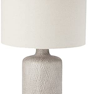 Signature Design by Ashley Linus Modern Natural Stone Ceramic Table Lamp