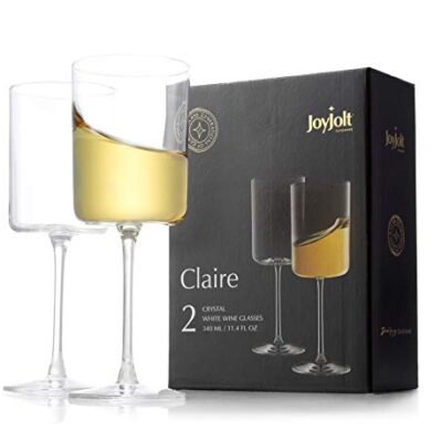 White Wine Glasses Set of 2