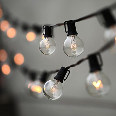 Globe String Lights with Bulbs 25FT