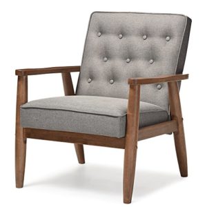 Baxton Studio Grey Armchairs