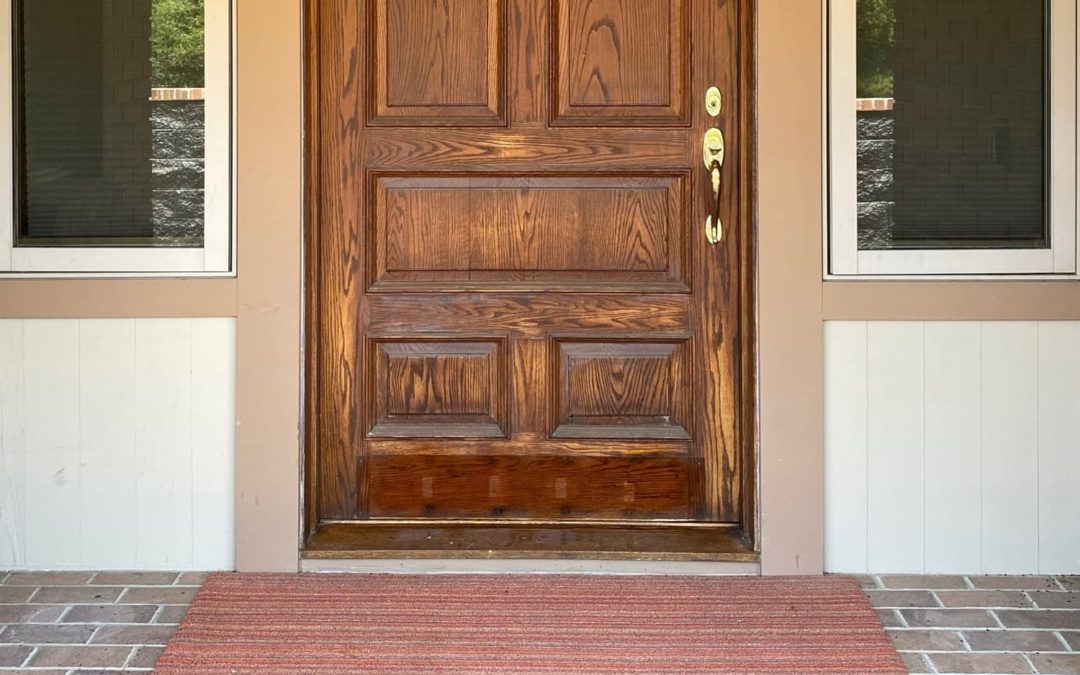 Before & After: This Front Entry Door Went From “Blah to Tada” With 29 Colors