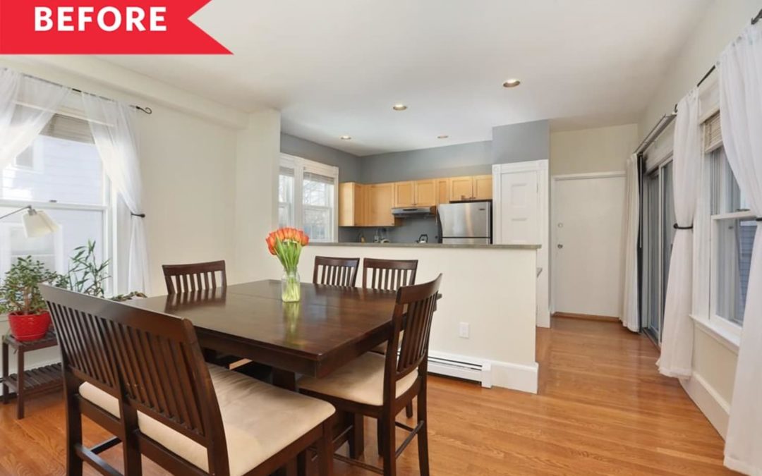 Before & After: A Sophisticated Revamp Turns Dining Room Into an Artsy Oasis