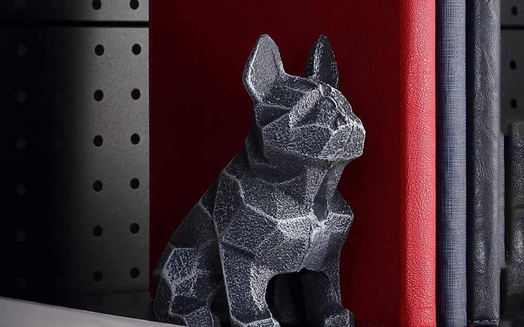 Product Of The Week: Geometric Dog Statue Bookend