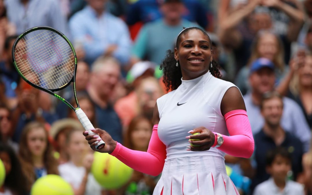 Serena Williams’ Kitchen Island Has an Extension That Makes It a Dinner Table