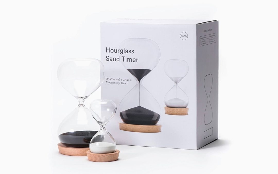 Product Of The Week: Minimalist Hourglass Sand Timers