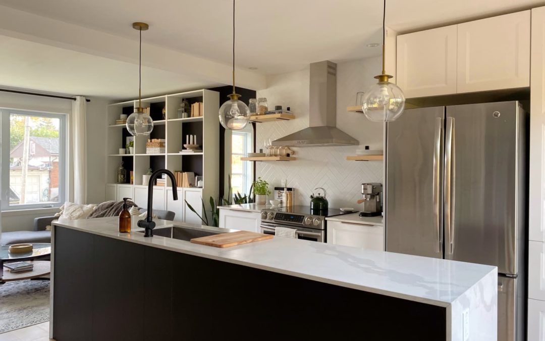 A Cozy Canadian Bungalow Is Marvelously Modern, Rustic, Minimalist, and Moody
