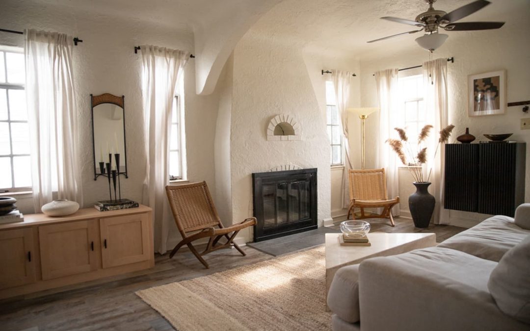 A Small Denver Rental Shows How Chic Layering Calming Neutrals Can Be