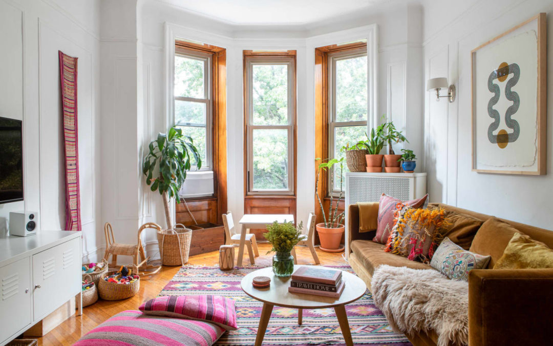 This Family-Friendly Brooklyn Brownstone Is a Dreamy Textile-Filled Home