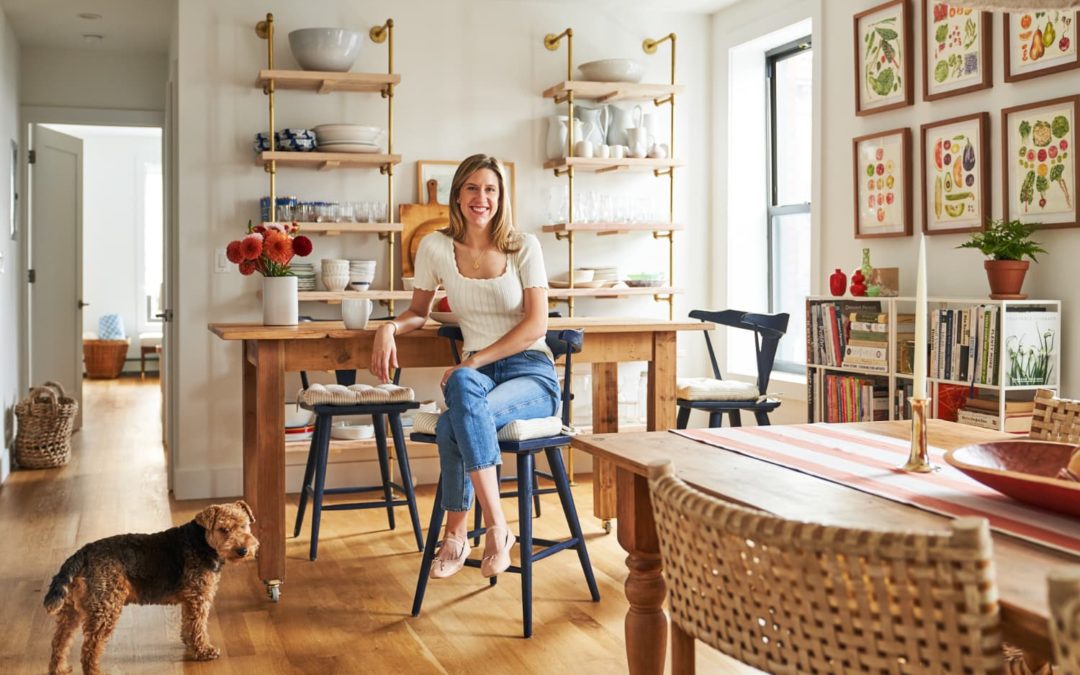 This Recipe Developer’s Rental Has a Unique Layout & Lamp Grown From Mushrooms