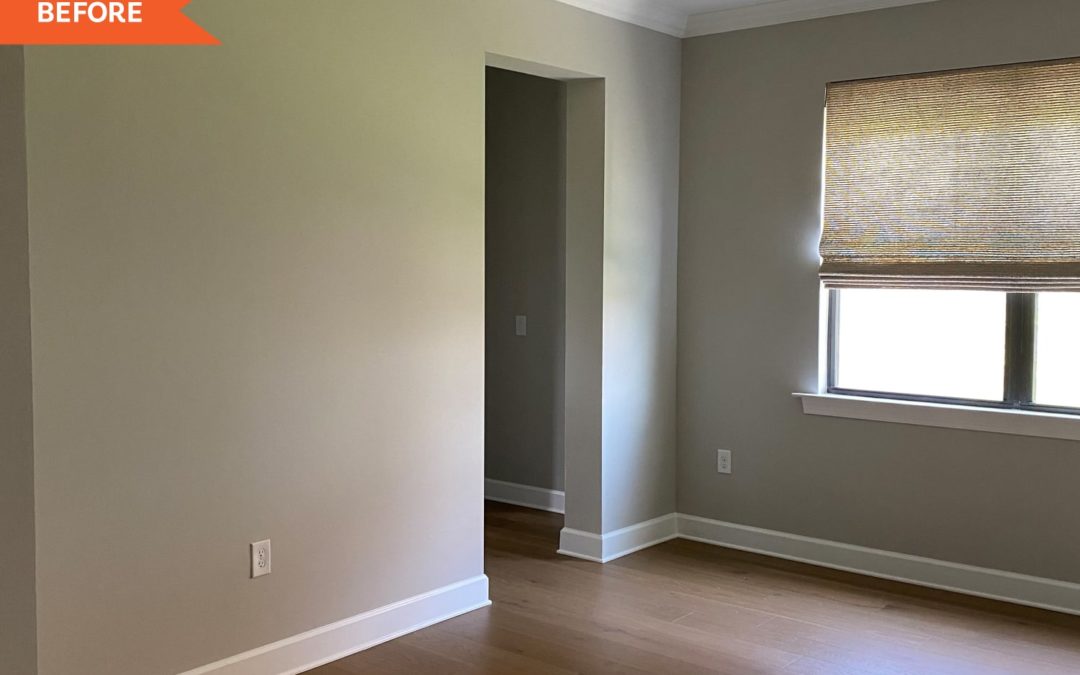 Before and After: A Underused Dining Room Becomes the Ultimate Home Office
