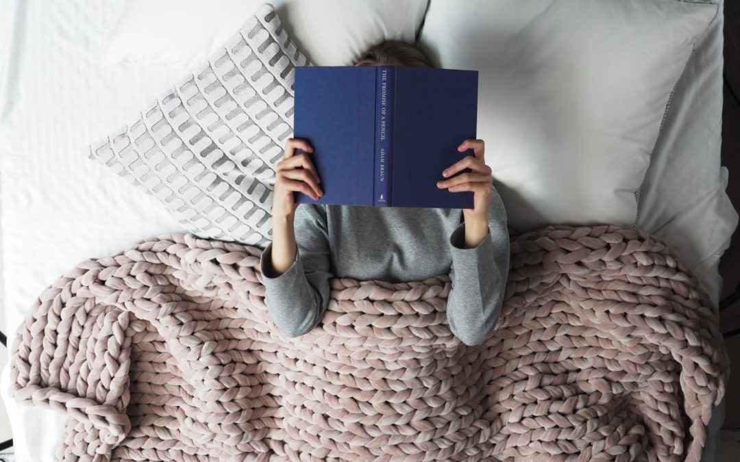 This Giant Weighted Blanket Is so Good That My Family Actually Fights Over It