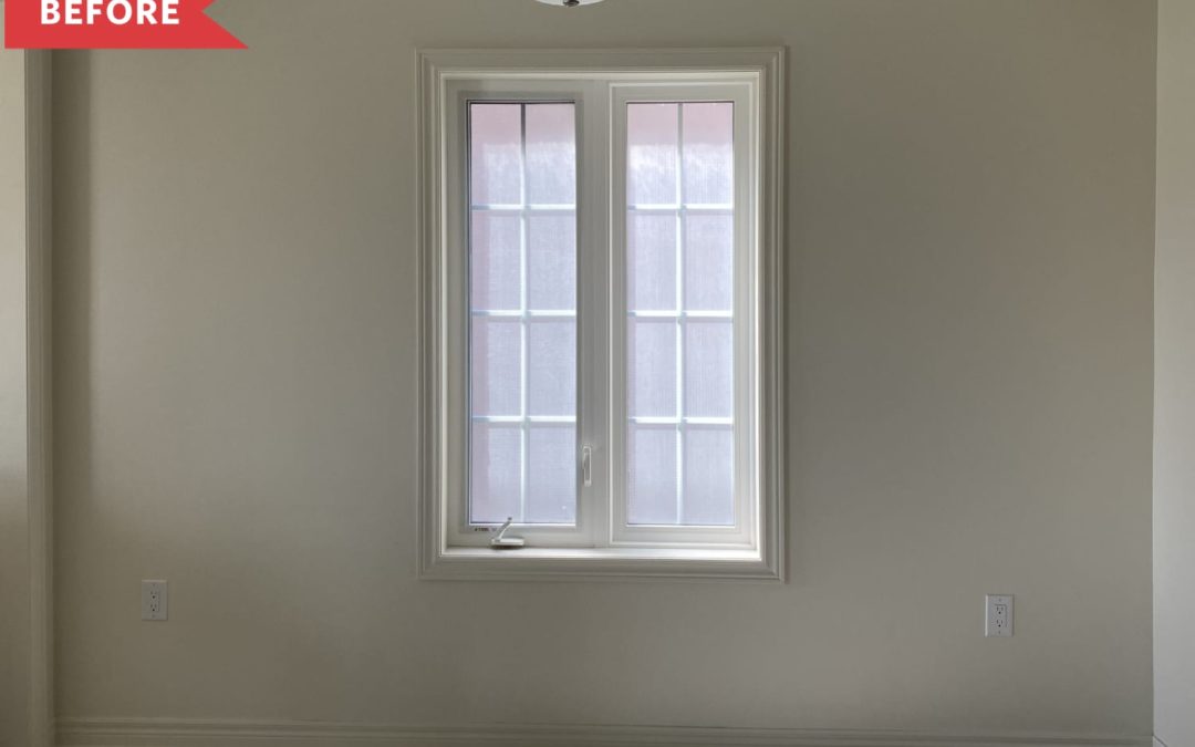 B&A: A Blank Dining Room Gets a Warm $550 Redo Featuring 2022’s Trendiest Color
