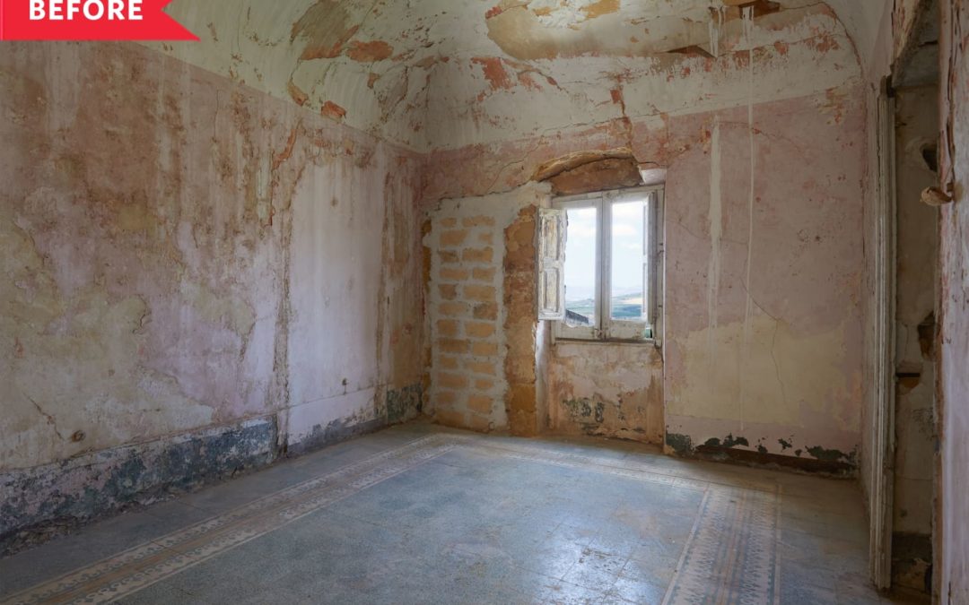 Before and After: Airbnb Turned a Decaying Italian Home Into an Airy Oasis — and You Can Live There Rent-Free