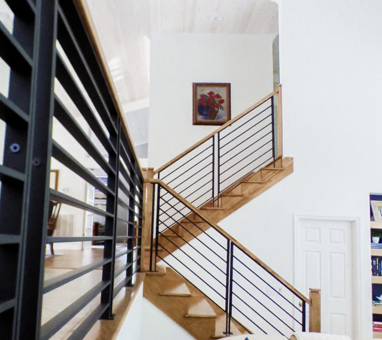 Linear Metal Panel System Highlight of Home Renovation