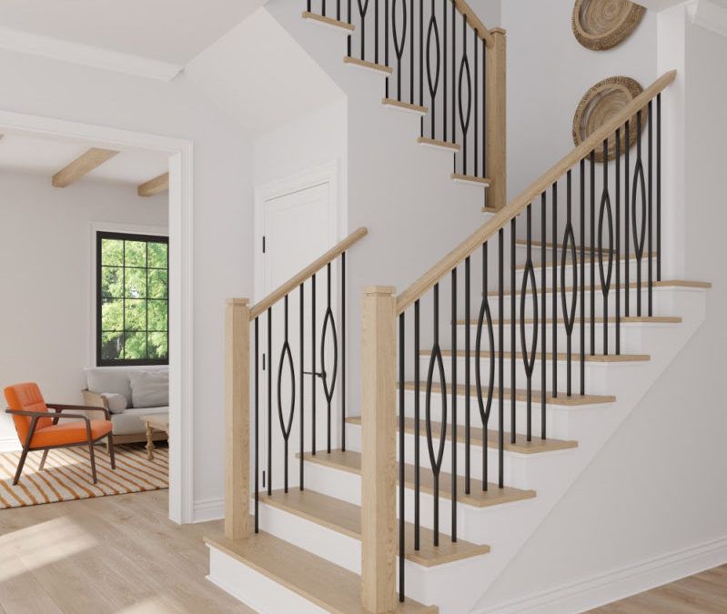New Concealed Iron Baluster DIY Installation Kit from L.J. Smith Stair Systems