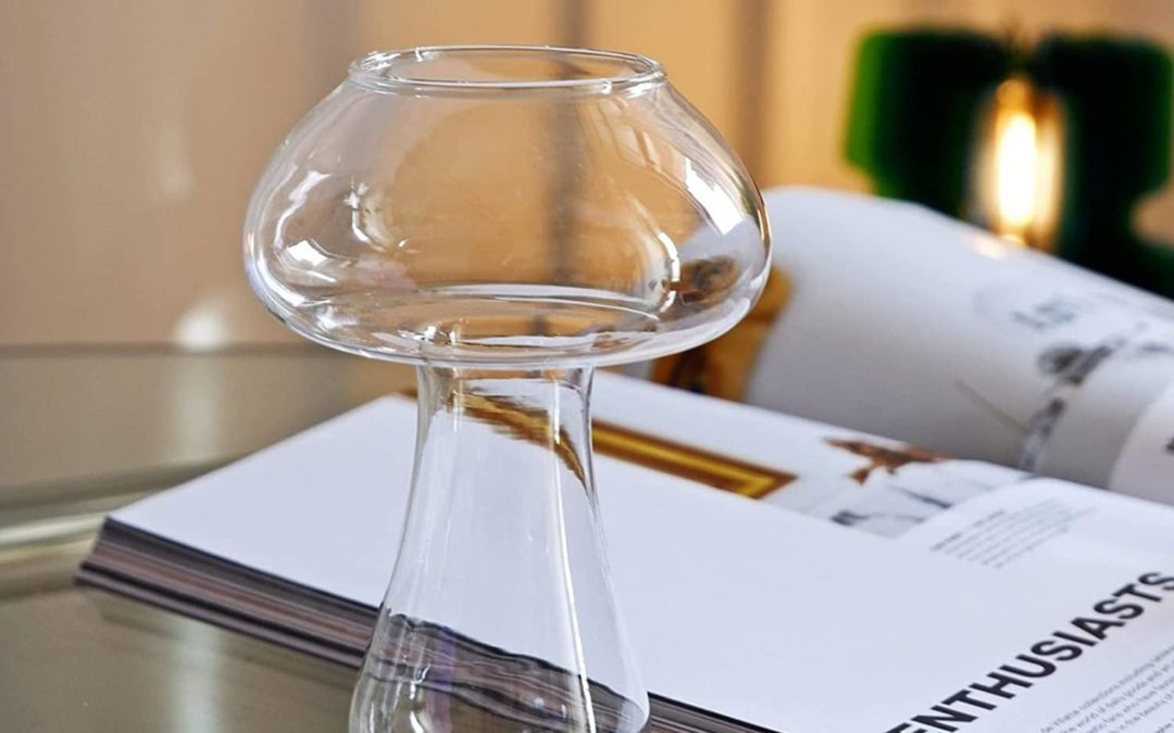 Mushroom-Shaped Cups Are the New “It” Drinking Glasses