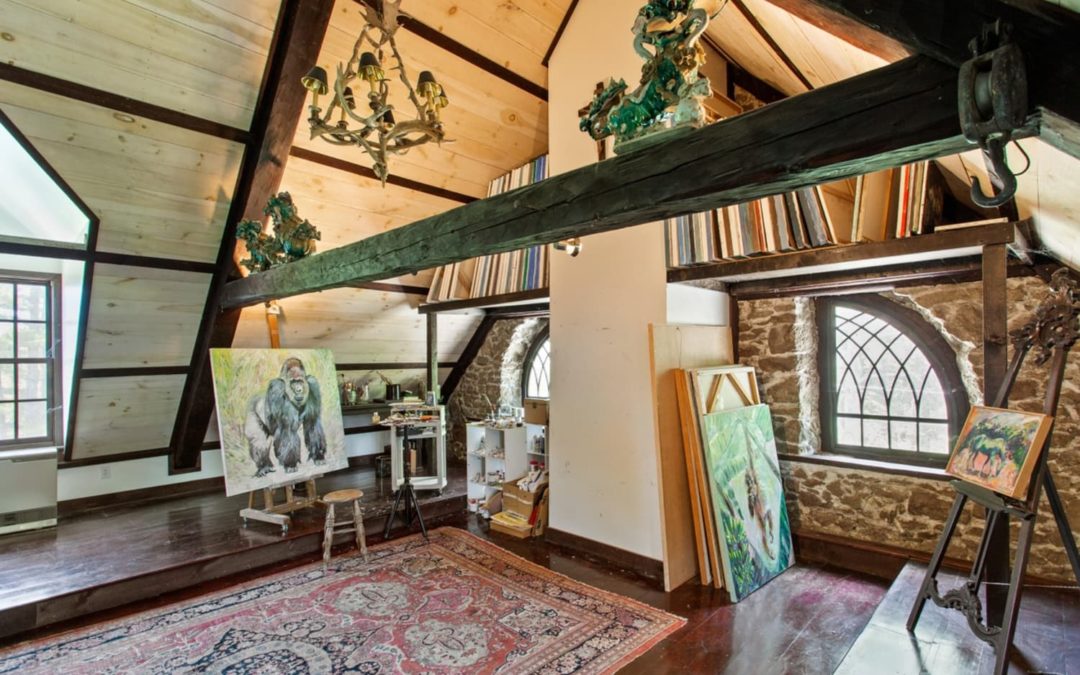 This Maine Mansion for Sale Has an Art Studio in the Attic