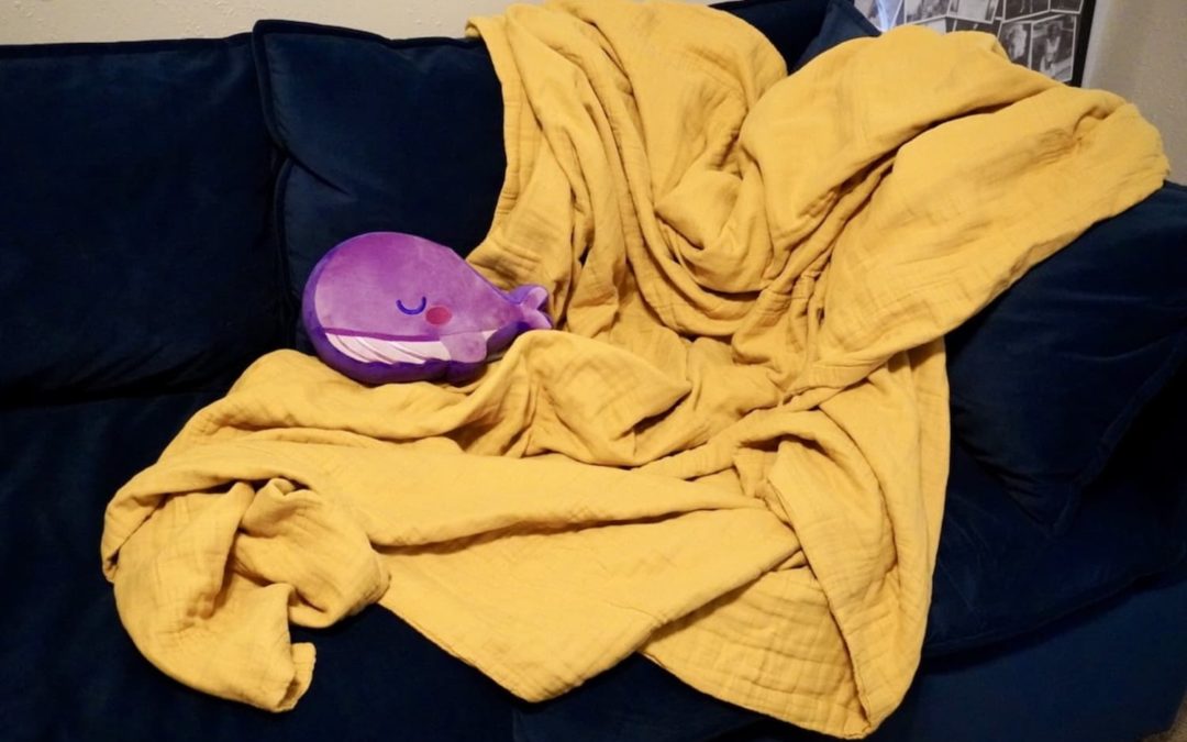 This Oversize Blanket is Surprisingly Breathable and Perfect for Hot Sleepers Like Me