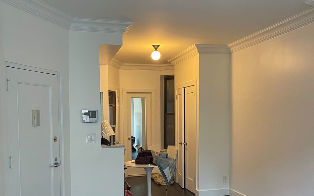 B&A: A 500-Square-Foot Studio Looks Fully New Thanks to a Mantel, Molding & More