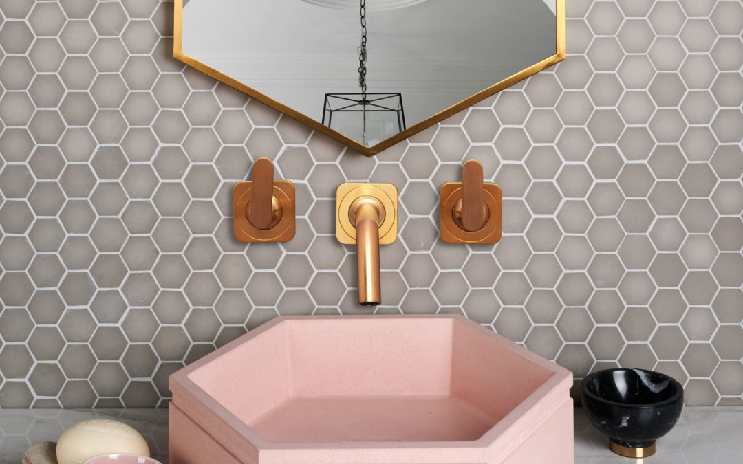 Cloakroom tile Ideas – 10 ways to add style to a small space