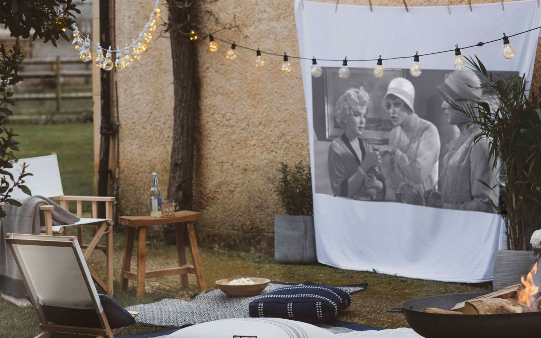 How to create an outdoor cinema in your garden – a step-by-step guide