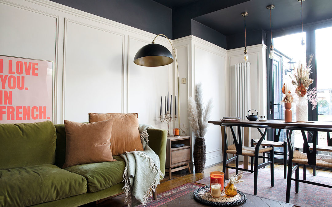 A blend of new and traditional styles have given this 1930s semi plenty of character