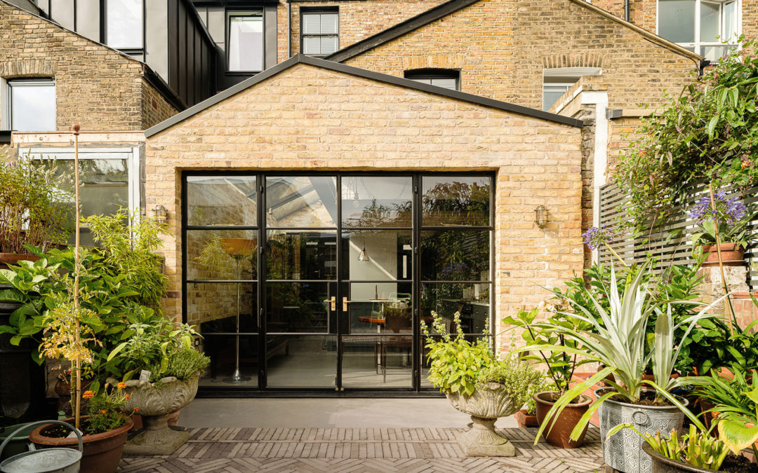 Discover how extending out and into the side return has filled this new kitchen diner with light