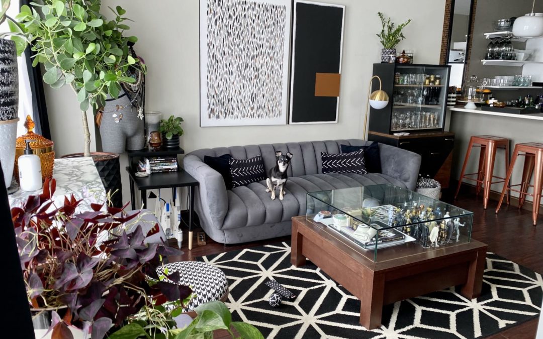 This Small Michigan Rental Is Filled With DIYs and Decked Out for Pride