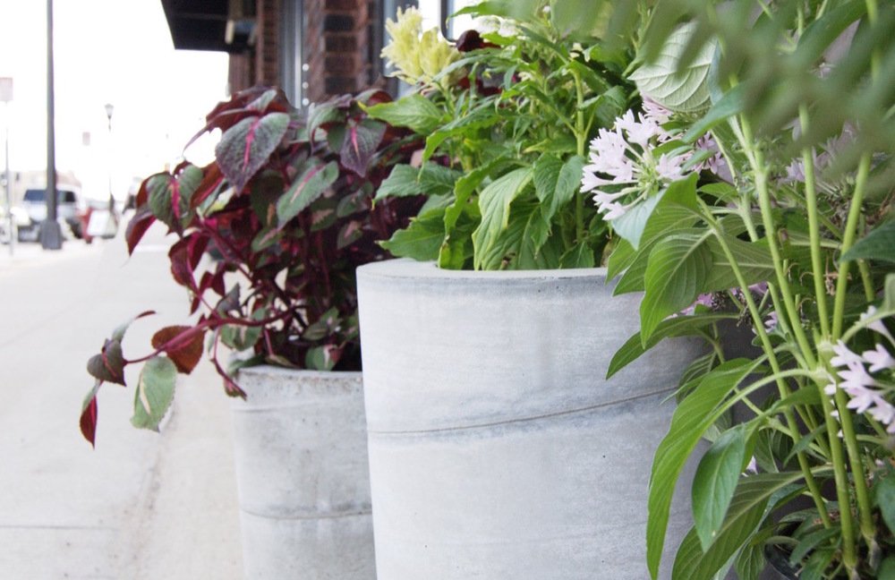 Weekend Project: Make These Large-Scale Modern Concrete Planters