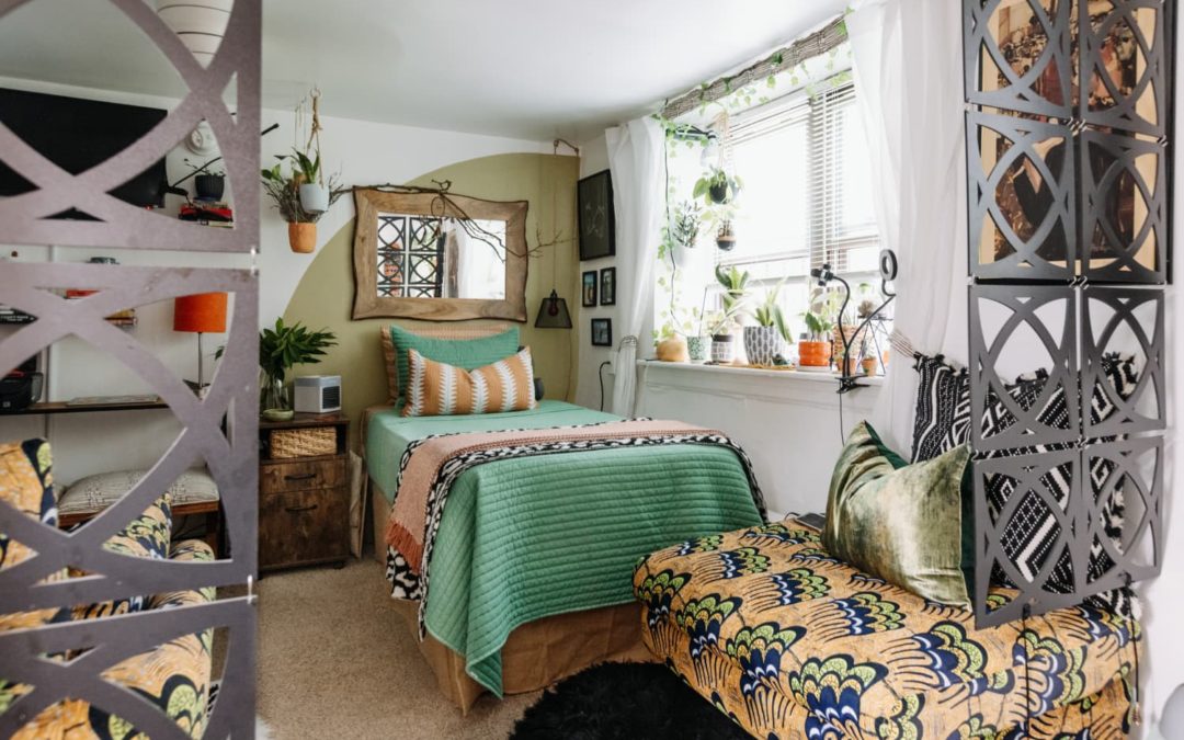 A 190-Square-Foot Afrohemian Studio Apartment Is Inspired by the Renter’s Mom
