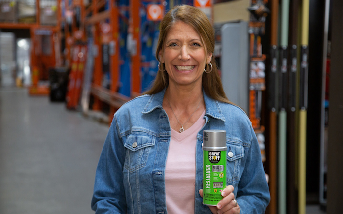Great Stuff Spray Foam’s Smart Dispenser Makes Application Easy