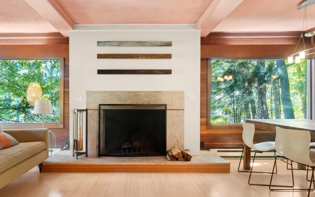 This Mid-Century Modern Berkshires Home for Sale Is Prime for Leaf Peeping