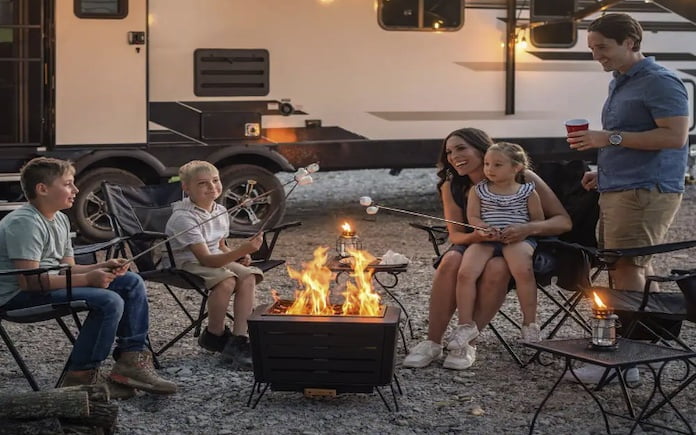 Stay Toasty On-The-Go With Tiki’s Portable Fire Pit