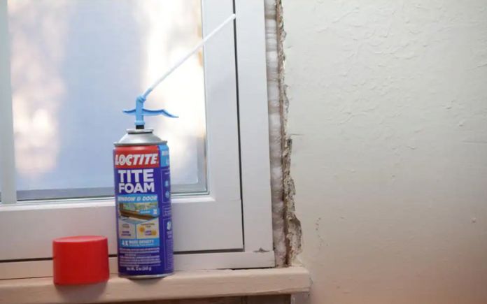This Foam Sealant is the Solution for Drafty Windows 