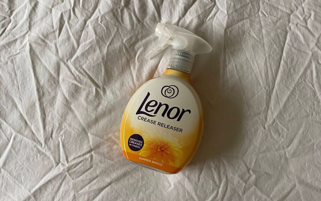 I tried a crease release spray on my crumpled bedding – it’s safe to say that I won’t be ironing my sheets any time soon