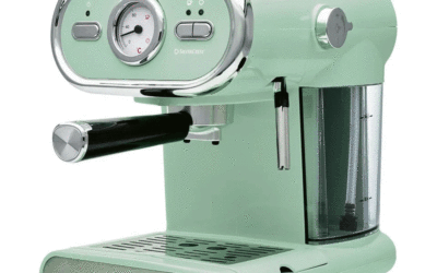 Just in: Lidl is selling a green espresso machine in a huge pastel kitchenware middle aisle drop