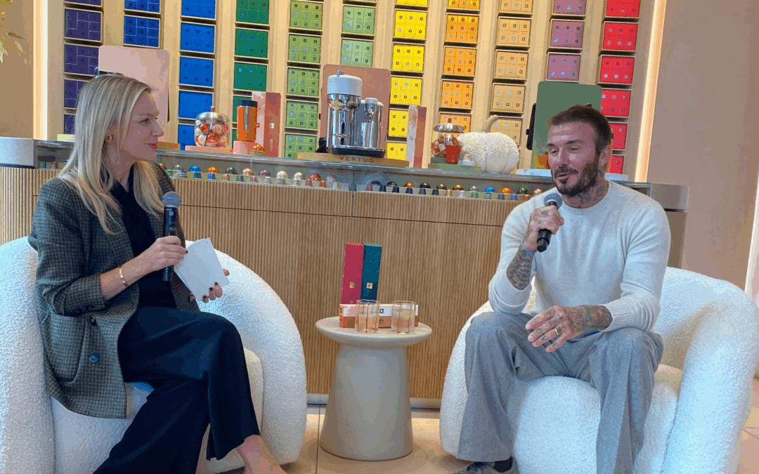 I had brunch with David Beckham and found out how he spruces up his coffee at home – it’s such a sophisticated hack