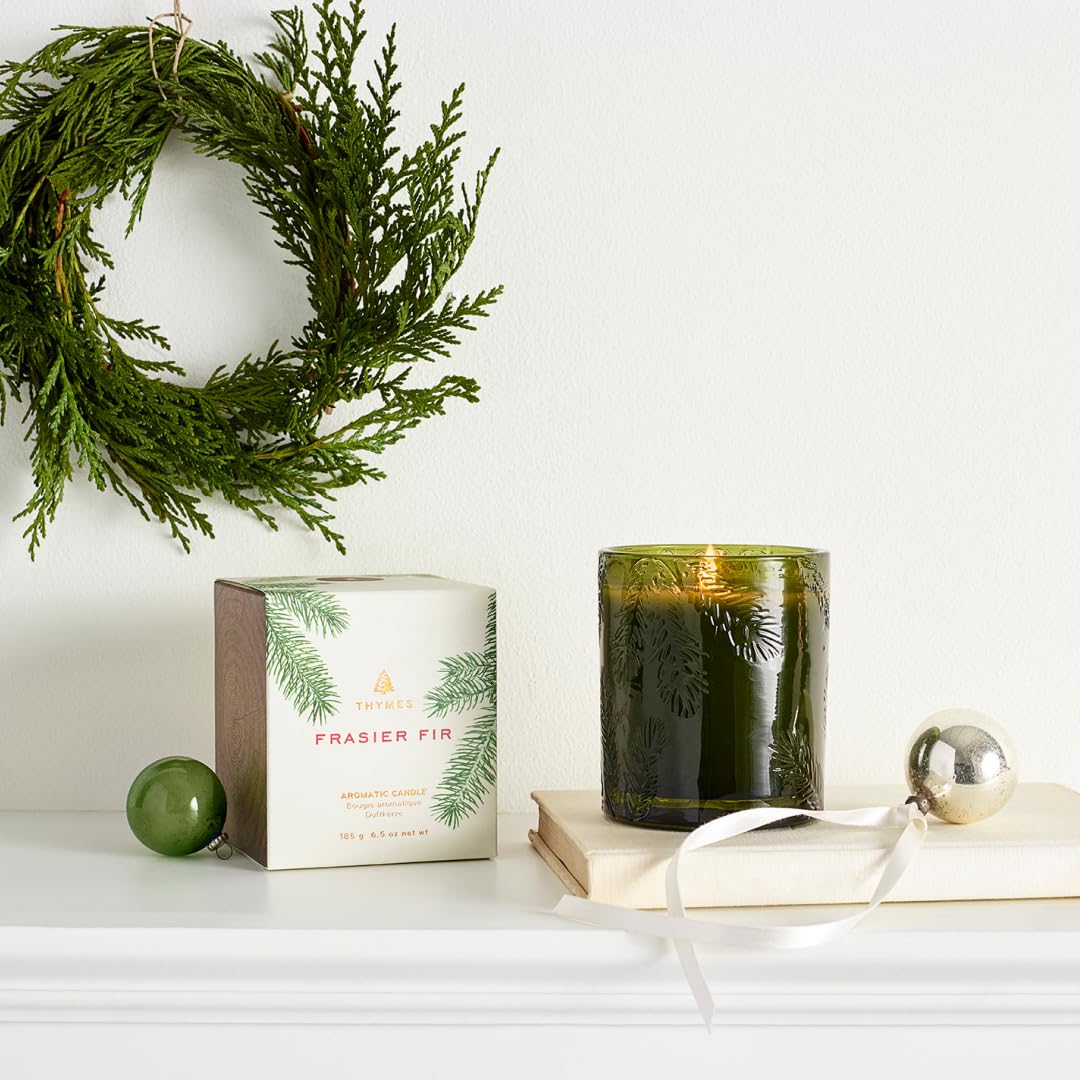 Thymes Frasier Fir Glass Candle - Image 10