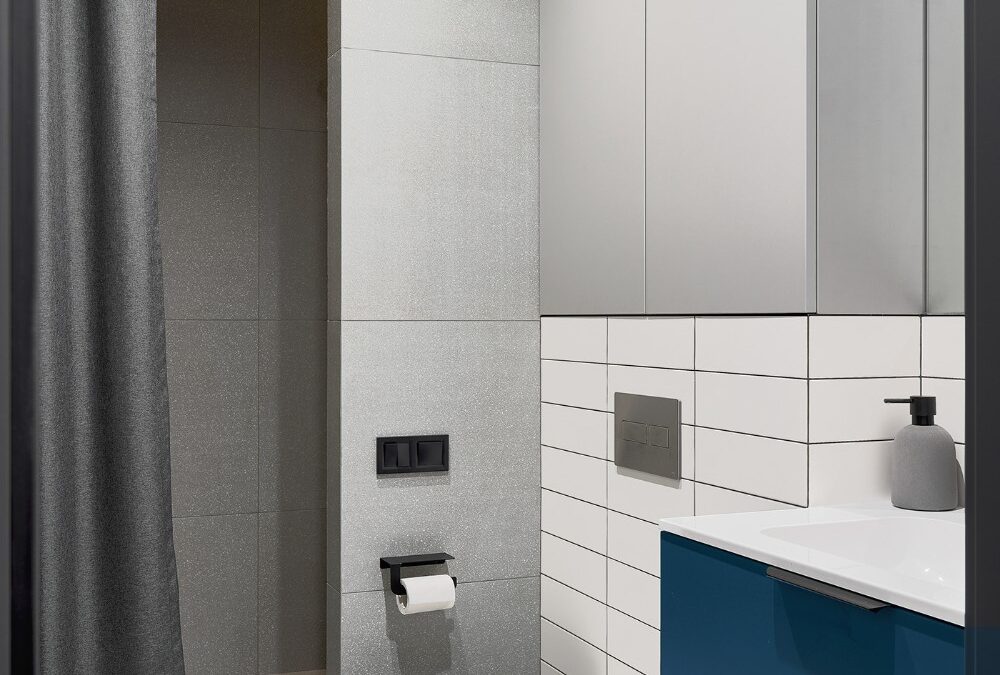 How The Modern Grid Apartment Uses Geometry and Color to Redefine Small-Space Living