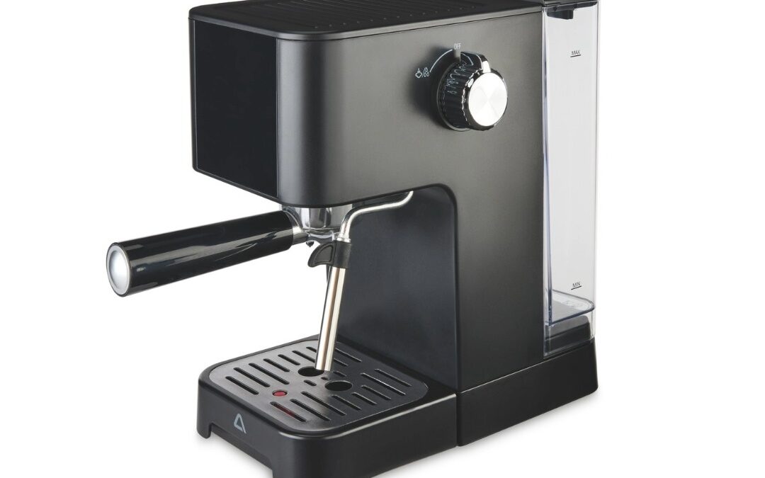 Aldi’s £49.99 espresso machine is back – it’s £10 cheaper than last year and features a touch control panel as well as a milk frother