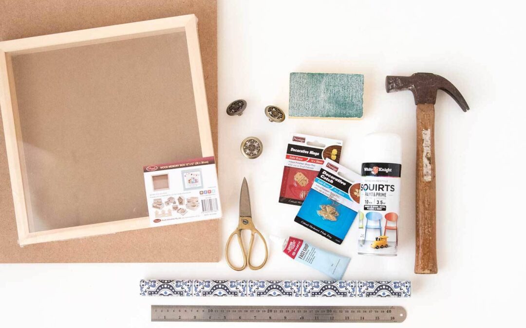 How to: Make a Jewelry Organizer That’s Cleverly Disguised as Wall Art!