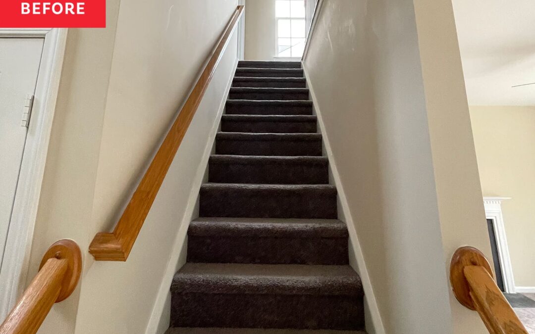 This $600 Staircase Makeover Has a Genius Detail You’ll Want to Copy