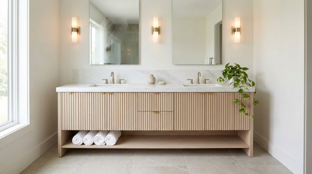 7 Best White Oak Bathroom Vanity Cabinets for Modern Bathroom Design