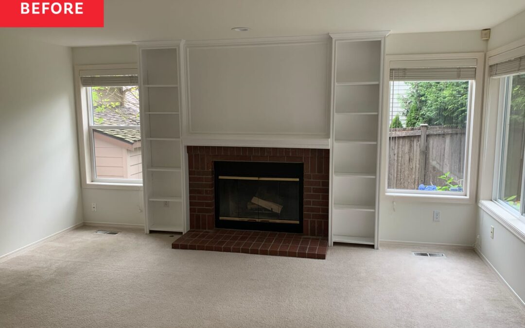 See How a Stager Transformed a Cold Builder-Grade Living Room