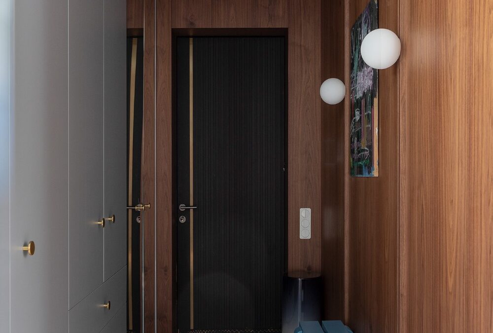 Walking Through the Warm Modern Interior