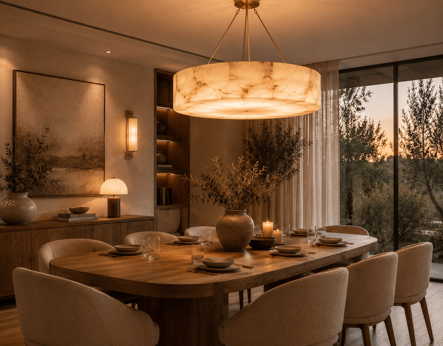The Timeless Appeal of Alabaster in Modern Lighting Design: A Material Worth Understanding