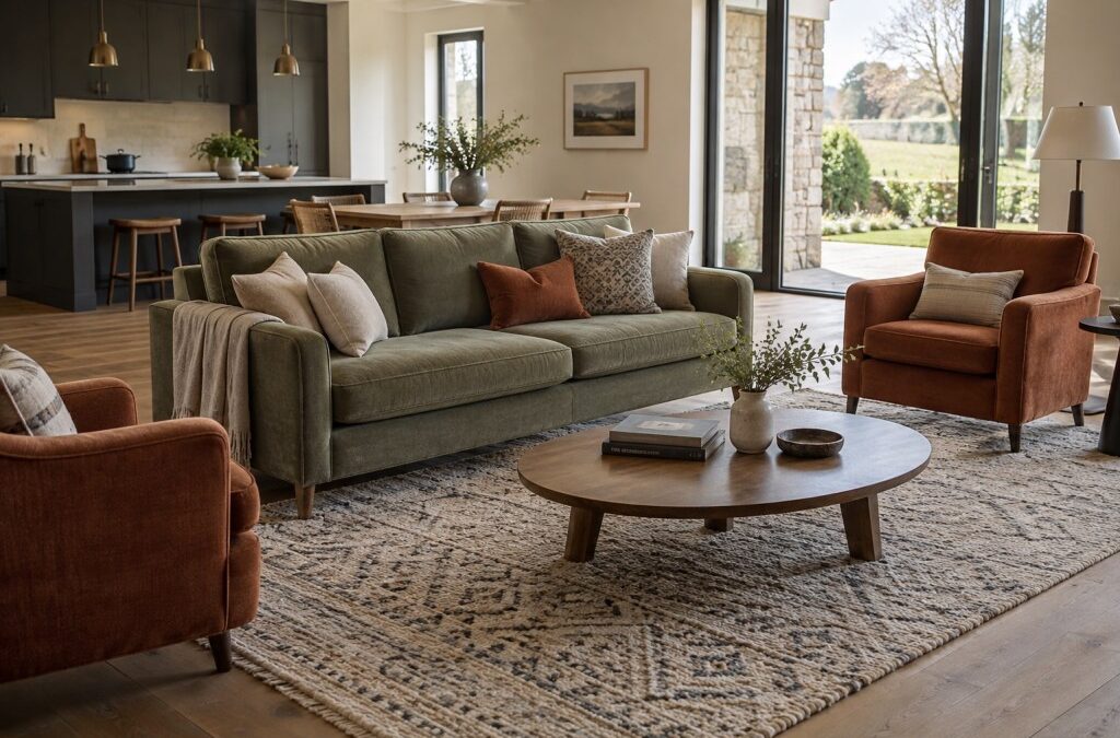 How to Make Open-Plan Living Spaces Feel More Comfortable