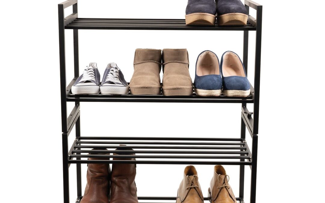 This £30 Lakeland shoe rack is perfect for keeping muddy shoes tidy this autumn